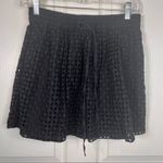 Madewell  Bayfront Black Eyelet Skirt Sz XS Photo 6