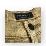 Vintage 90’s: Overdrive by Equinox Jeans ❤︎ Snakeskin Print ❤︎ Made in Italy ❤︎ Gold Size 12 Photo 7