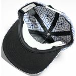 Rhude Blue & White Geometric Jacquard Cap / Hat w/ Embroidered “R” Monogram Photo 3