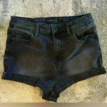 Kendall + Kylie Women’s Black  Shorts Photo 0