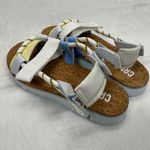 Camper Women's Sandals Cork Platform Rope Straps Adjustable White Yellow Size 37 Photo 7