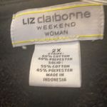 Liz Claiborne FINAL MARKDOWN  zip front hooded sweatshirt 2x Photo 2