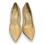 Sam Edelman  Danna Pump Soft Beige Leather Women Size 5 Heels Photo 1