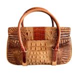 Brahmin Tri-Color Collection Croc Embossed Leather Satchel MSRP $385 Photo 2