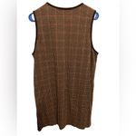Karen Scott  plaid sleeveless dress size large Photo 3