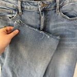 Judy Blue Womens Wide Leg Crop Raw Frayed Hem High Waist Jeans 15/32 Photo 5