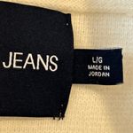 Calvin Klein Jeans  Womens Cream Cowl Neck Long Sleeve Sweater Top Large Photo 3