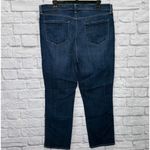 L'Agence Womens Alexia High Rise Cropped Cigarette Jeans Size 33 Dark Stretch Photo 2