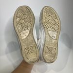 Converse Sloane mid top sneakers leather canvas white womens size 6.5 punk Photo 5