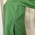 Eddie Bauer Woman’s Zip Up Green Windbreaker, Sz S Photo 4