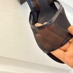 Missguided Misguided Black mesh Women's block Heeled Sandals size 6 Photo 2