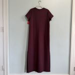 Spanx NWT  AirEssentials Mulberry Wine Maxi T-Shirt Dress Photo 5