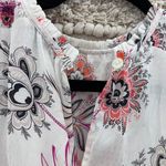 Ann Taylor Whit Blouse Floral Prints Photo 3