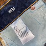 American Eagle Outfitters MIDI Super Stretch  in Dark Wash - size 4 Photo 3