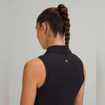 Lululemon  Black Quick-Drying Sleeveless Polo Tank Top Shirt Photo 2