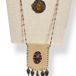 Free People  Bohemian Renaissance Sightseer Pocket Layered Necklace NWT 70s Photo 4