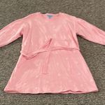 Draper James  Bobbie Sweatshirt Dress in Pink Embroidered Villa Sz M Photo 7