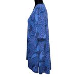 Fresh Produce Blue Abstract Tunic Dress Top Size Medium Made in USA Photo 3