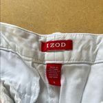 IZOD  Women's White Shorts size 8 Photo 1