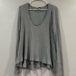 Free People  Malibu Thermal in Gray Sz Small S Photo 1