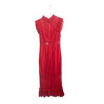 Endless Rose  Red Body Con Lace Dress, New with Tags, Size Large Photo 2