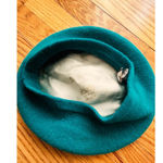 Vintage Ultrabasque 100% Wool Beret Made in Czech Republic Green Photo 4