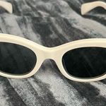 Kenzo White Cat Eye Sunglasses Photo 0