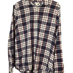 J.Crew 100% Cotton Long Sleeve Quarter Button Down Plaid Women's Shirt Medium Photo 0