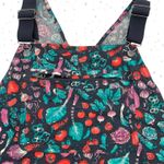 Duluth Trading Heirloom Veggie Overalls Gardening Shorts Ink Vegetables Size XXL Blue Photo 2