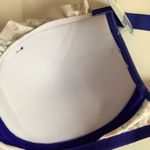 Massam Size Large Floral & Satin Underwire Bra. Made in Brazil. New with Tags Blue Photo 5