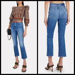 💕MOTHER SUPERIOR💕 High Waisted Smokin Double Ankle Jeans Broken Record 28 NWOT Blue Photo 0