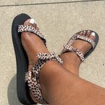 Arizona Jeans Arizona Womens Judith Strap Sandals outdoor animal print activewear shoe Sz 11M Photo 12