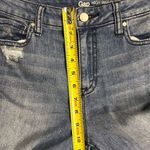 Gap NWT  Women's High Rise Flare Jeans Size 6 Blue Medium Wash Distressed Photo 7