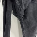 Marine layer  High Rise Skinny Washed Black Jeans Raw Hem Size 26 Photo 3