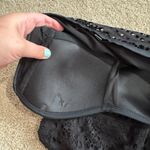 NEW BEAM Black Strapless Swimsuit Women's Size XL Black Crochet Lace Photo 7