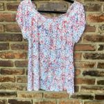 Eliane Rose  Floral Smocked Off-The-Shoulder Blouse Women's Size Small Photo 0