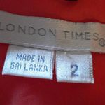 London Times Coral Dress Size 2 Photo 3
