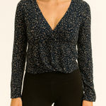 Urban Outfitters  Size Medium Blue Bohemian Style Top New With Tags. Photo 0