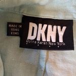 DKNY Donna Karen Blue Linen Sleeveless Dress Size 2 Photo 7