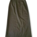 VTG Trousers Etc. New York Women's Long Black Straight 100% Wool Skirt S… Size 12 Photo 0