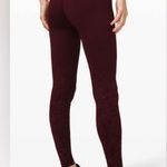 Lululemon Women’s Speed Wunder Mid-Rise Tight 28” Speckle Shine Garnet Leggings Photo 1