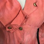 Vintage 70’s does 40’s DIY Peach TieDye Wiggle Dress S Pink Photo 4