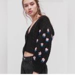 For Love & Lemons NWT Cropped Slouchy Savanna Cardigan Photo 3