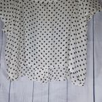 Ali & Kris  Cropped Polka Dot Blouse - Black and Cream Photo 9