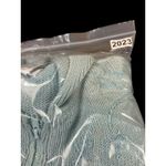 VTG Stitches In Time Women’s M Blue Floral Embroidered Zip Up Cardigan Sweater Size M Photo 10