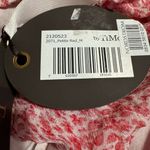 ByTiMo Red Ditsy Floral Dobby Chiffon V Photo 4