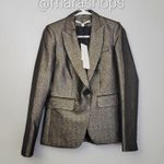 Veronica Beard Cutaway Dickey lamé blazer Photo 3