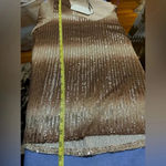 Vine & Love NWT  Shimmering Brown Women's Top Photo 4