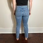 Gap  Light Wash Distressed Cigarette Jeans Size 6 Photo 1