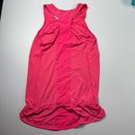 Lululemon Tank Top Athletic Workout Racerback Drawstring‎ Pink Size 4 Photo 3